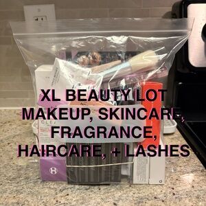 Extra Large Assorted Beauty Lot - Makeup, Skincare, Haircare, Scents, Lashes